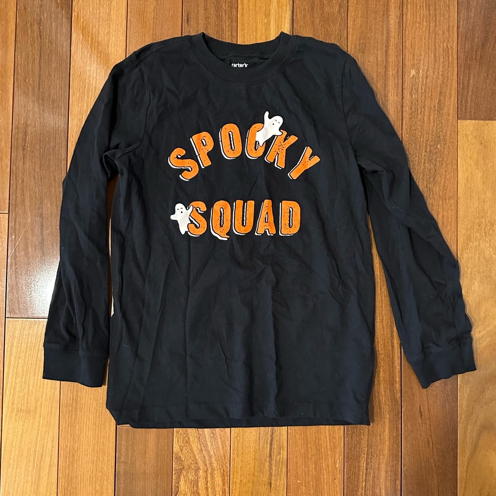 Carter's Black 'Spooky Squad' Long Sleeve Tee